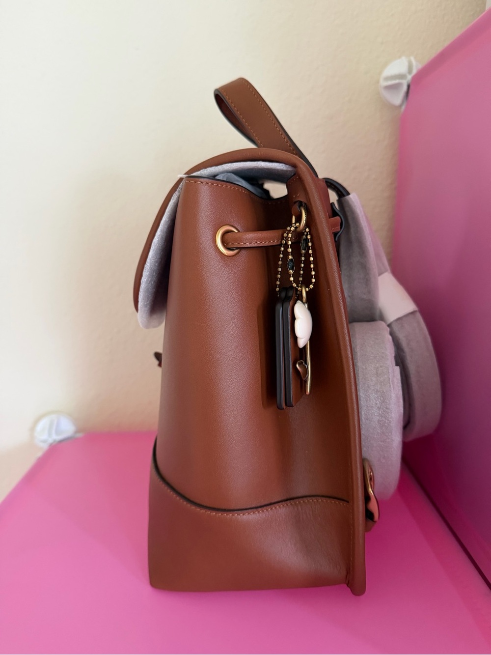Coach The Summer I Turned Pretty Turnlock Bag - Picture 2 of 7